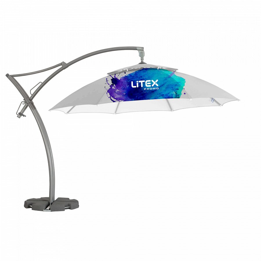 przykładowe parasole gastronomiczne firmy Litex Promo